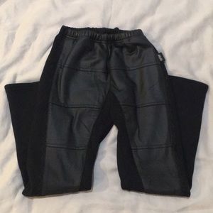 Thick Winter Leggings with lace embroideries